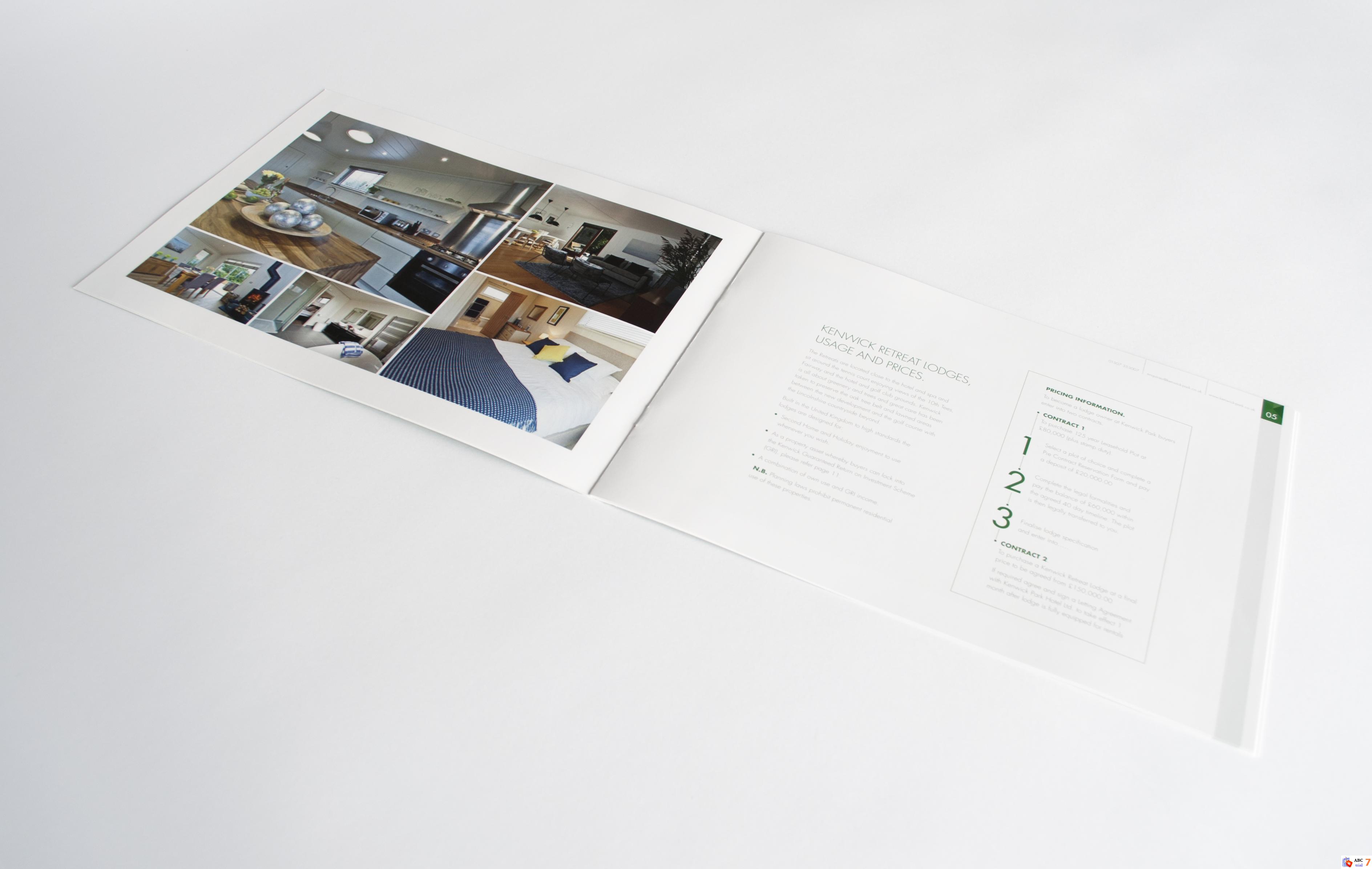 Kenwick Lodges - Brochure Design